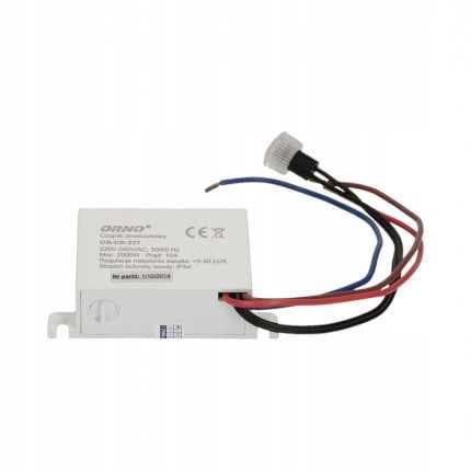 Skymningssensor. mini med extern sond, IP54, 2000W