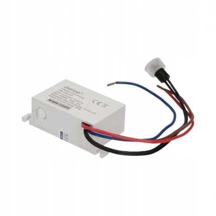 Skymningssensor. mini med extern sond, IP54, 2000W