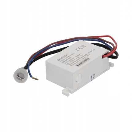 Skymningssensor. mini med extern sond, IP54, 2000W