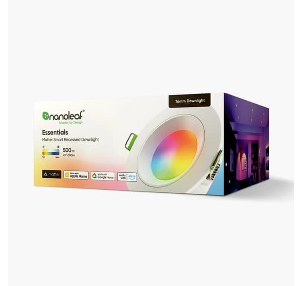 Nanoleaf, Essentials Smart Downlight Matter 450Lm