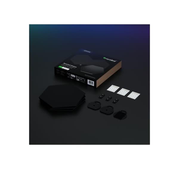Nanoleaf, Shapes Black Hexagon utvidelsespakke (3 paneler)