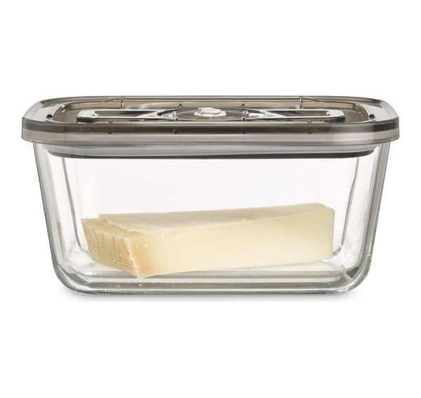 Caso, lasityhjiösäiliö muovikannella, VacuBoxx Eco L