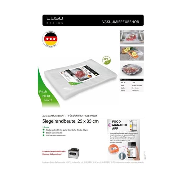 Caso, forseglede kantposer, 01286