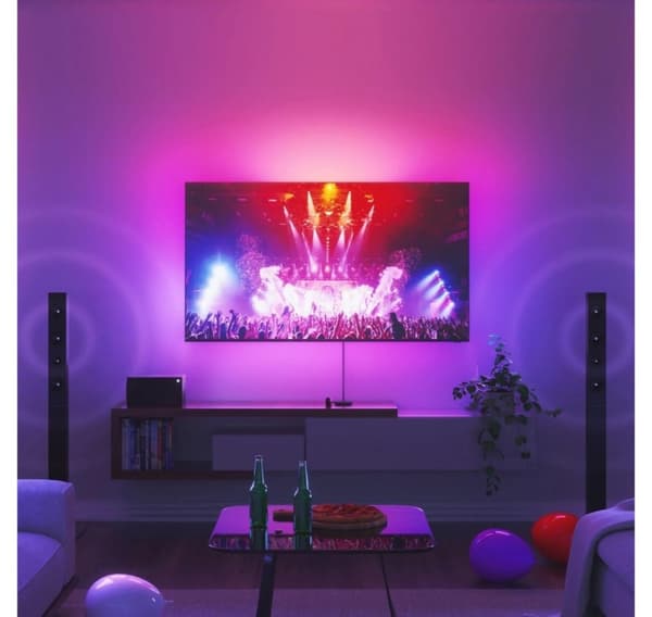 Nanoleaf, Nanoleaf 4D TV Screen Mirror + Light Strips Kit (för TV och bildskärm upp till 65'')