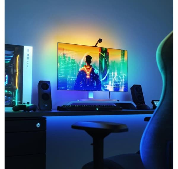 Nanoleaf, Nanoleaf 4D TV Screen Mirror + Light Strips Kit (för TV och bildskärm upp till 65'')