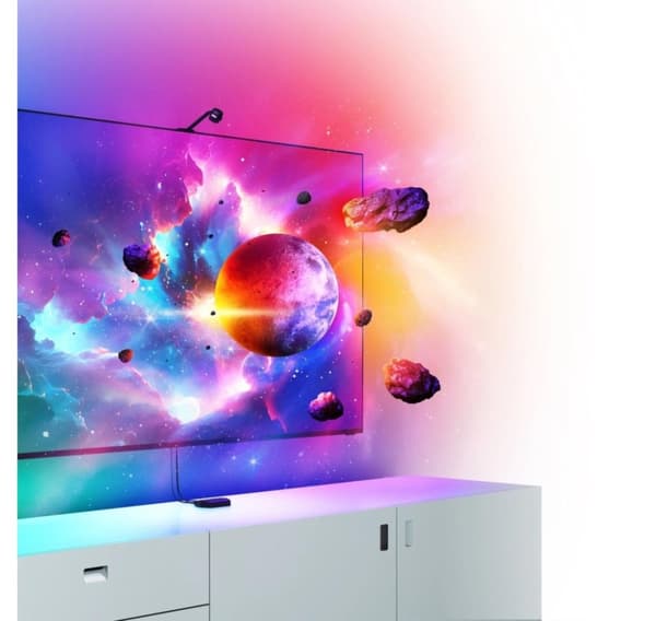 Nanoleaf, Nanoleaf 4D TV Screen Mirror + Light Strips Kit (för TV och bildskärm upp till 65'')