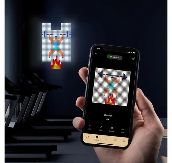 Twinkly, Squares Smart LED Panels Starter Kit (6 paneler)
