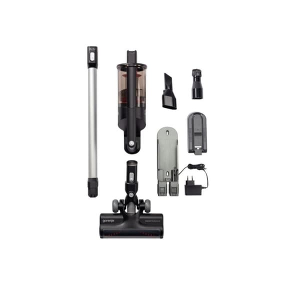 Gorenje, Pölynimuri Handstick 2in1, SVC252FMBK