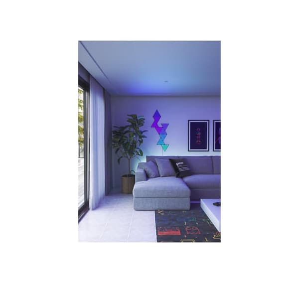 Nanoleaf, Shapes Black Triangles Starter Kit (9 paneler)