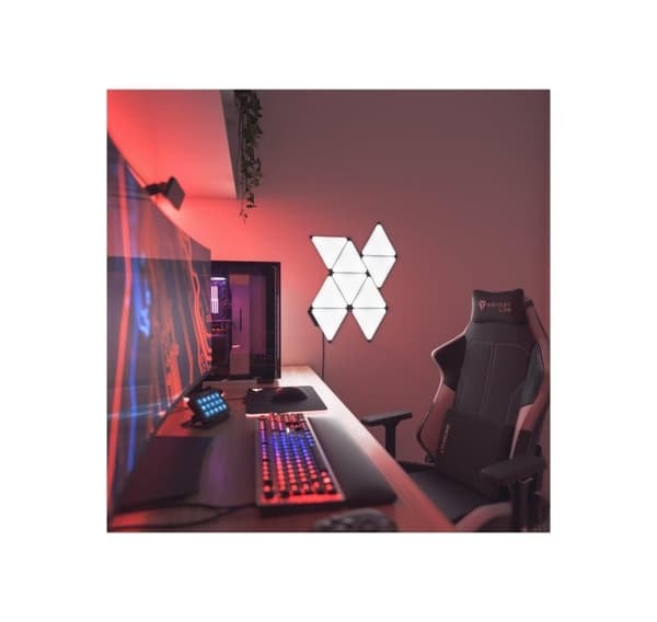 Nanoleaf, Shapes Black Triangles Starter Kit (9 paneler)