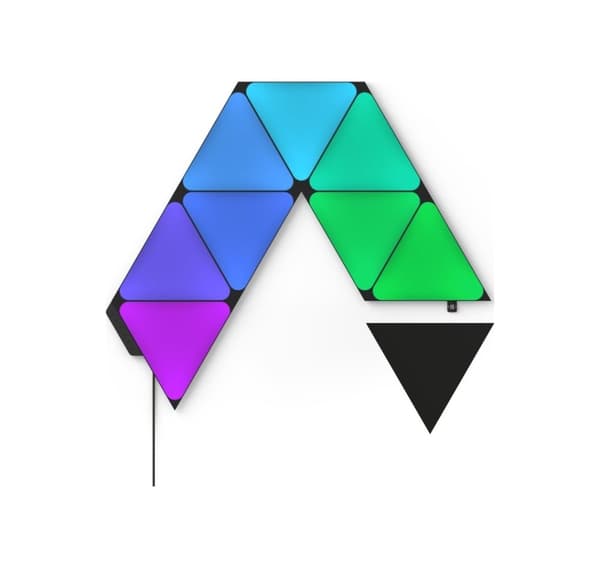 Nanoleaf, Shapes Black Triangles Starter Kit (9 paneler)