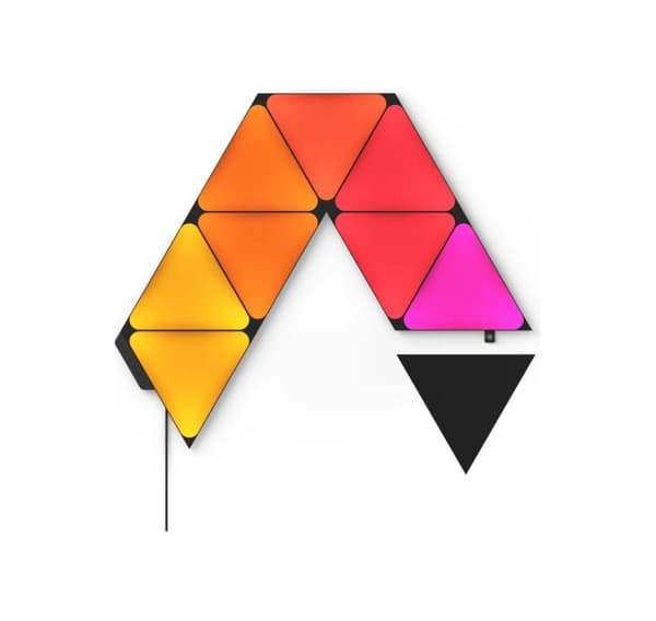 Nanoleaf, Shapes Black Triangles Starter Kit (9 paneler)