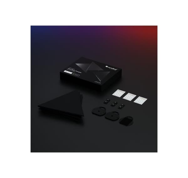 Nanoleaf, Shapes Black Triangles Expansion Pack (3 paneler)
