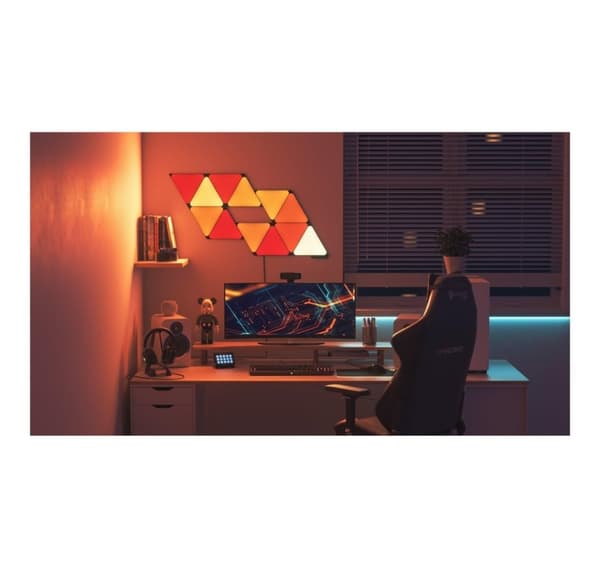 Nanoleaf, Shapes Black Triangles Expansion Pack (3 paneler)