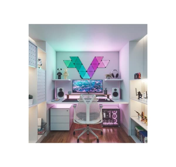 Nanoleaf, Shapes Black Triangles Expansion Pack (3 paneler)