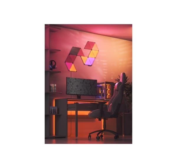 Nanoleaf, Shapes Black Triangles Expansion Pack (3 paneler)