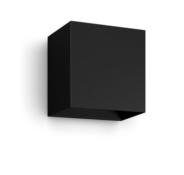 Philips Hue, WCA Resonate Outdoor Downward Wall Lantern, Sort