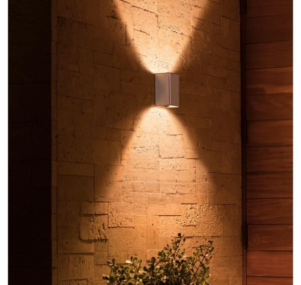 Philips Hue, WCA Resonate Outdoor Wall Lantern, Inox