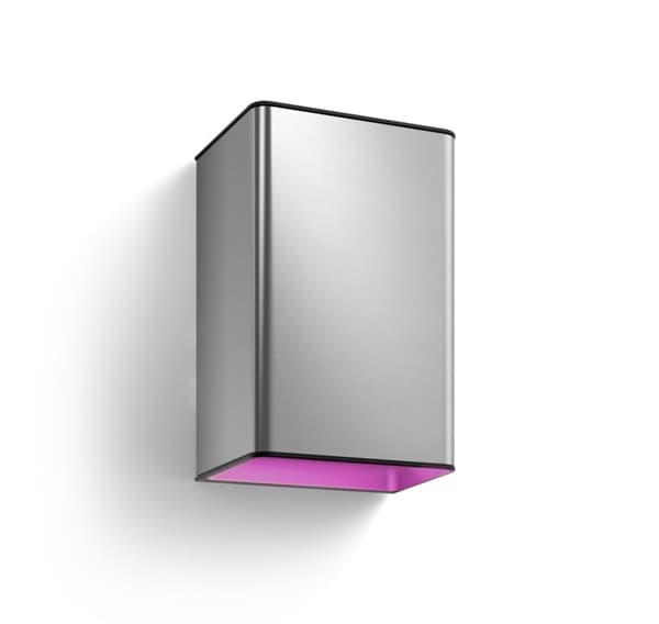 Philips Hue, WCA Resonate Outdoor Wall Lantern, Inox