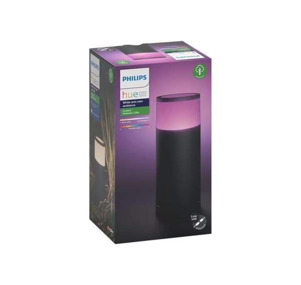 Philips Hue, WCA Calla Outdoor Pullert, Svart