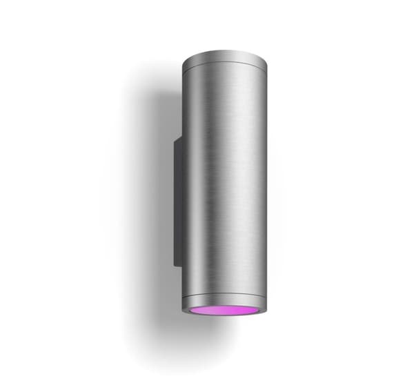 Philips Hue, WCA Appear Outdoor Wall Lantern, Inox