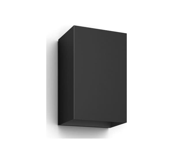 Philips Hue, WCA Resonate Outdoor Wall Lantern, Black