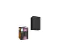 Miniatyrbilde 6 av 10: Philips Hue, WCA Resonate Outdoor Wall Lantern, Black