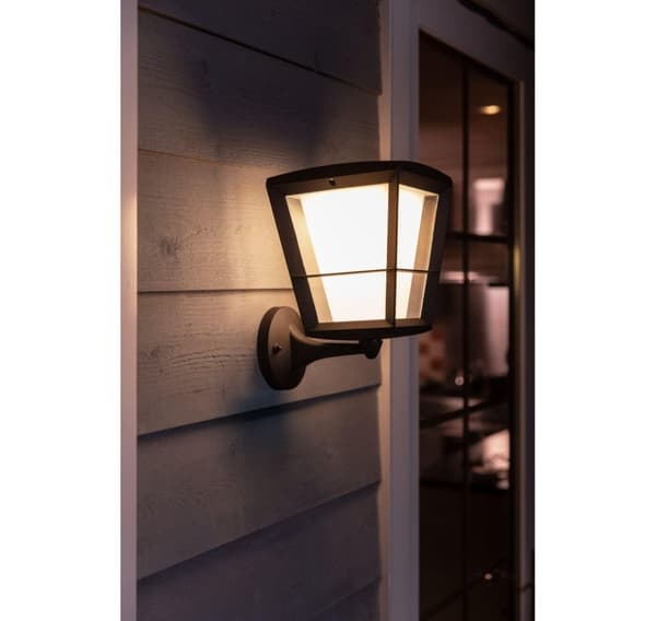 Philips Hue, WCA Econic Outdoor Wall Lantern Up