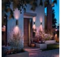 Miniatyrbilde 5 av 6: Philips Hue, WCA Appear Outdoor Wall Lantern, Black