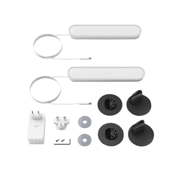 Philips Hue, Play WCA Lightbar Base, Twin pack, Vit