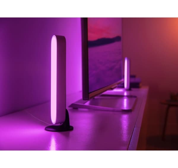 Philips Hue, Play WCA Lightbar Base, Twin pack, Vit