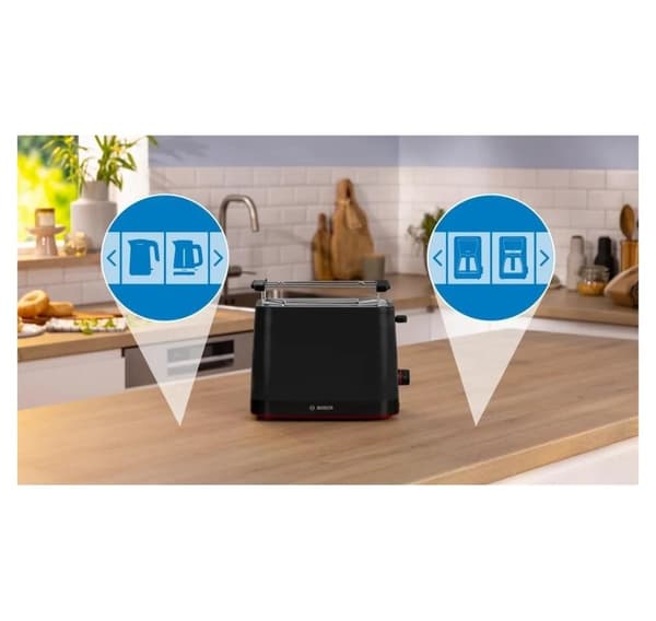 Bosch, kompakt brødrister, TAT3M123 MyMoment
