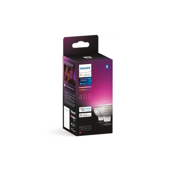 Philips Hue, WCA 6,3W 12V MR16, 2st
