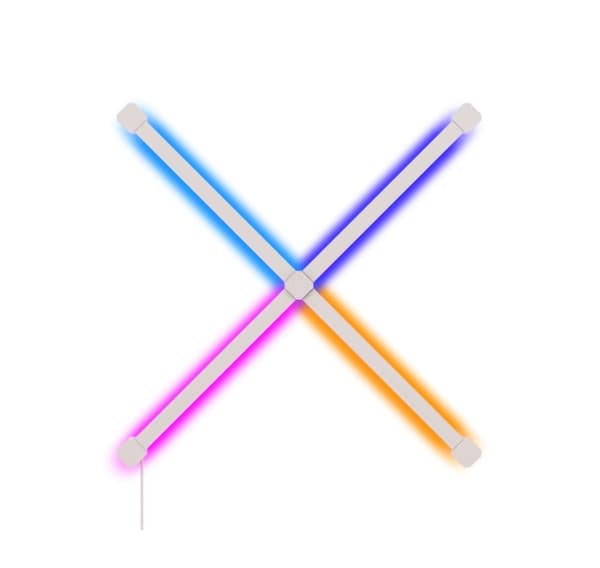 Nanoleaf, Lines Squared Starter Kit (4 paneler)