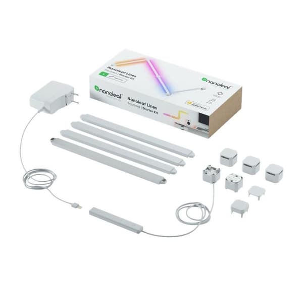 Nanoleaf, Lines Squared Starter Kit (4 paneler)