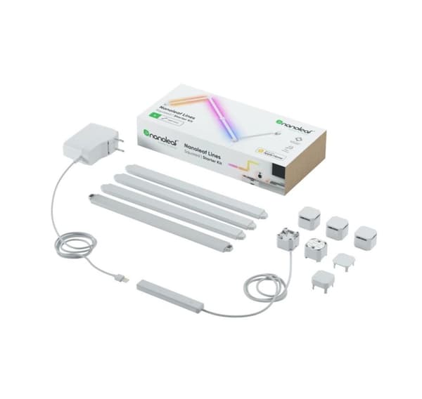 Nanoleaf, Lines Squared Starter Kit (4 paneler)