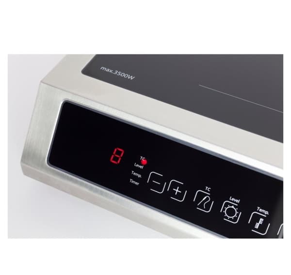 Caso, induktion, termokontrol kogeplader, TC 3500