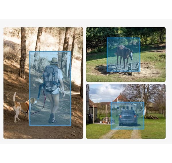 Reolink, 4K Smart PoE IP-kamera med person-/fordonsdetektering och klart mörkerseende, P330
