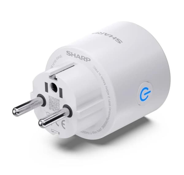 Sharp, Smart WiFi-kontakt, 4st, SGPH01EW4P