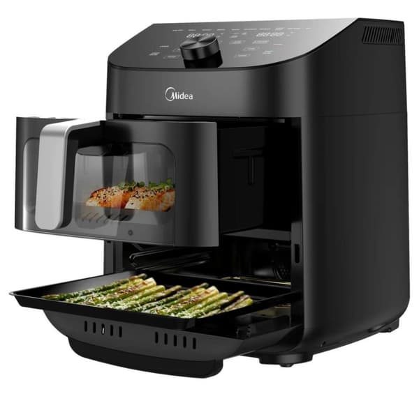 Midea, Two Zone Airfryer, MAD1100DADK