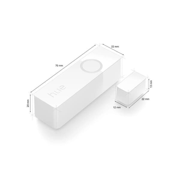 Philips Hue, kontaktsensor, 2 stk. pakke