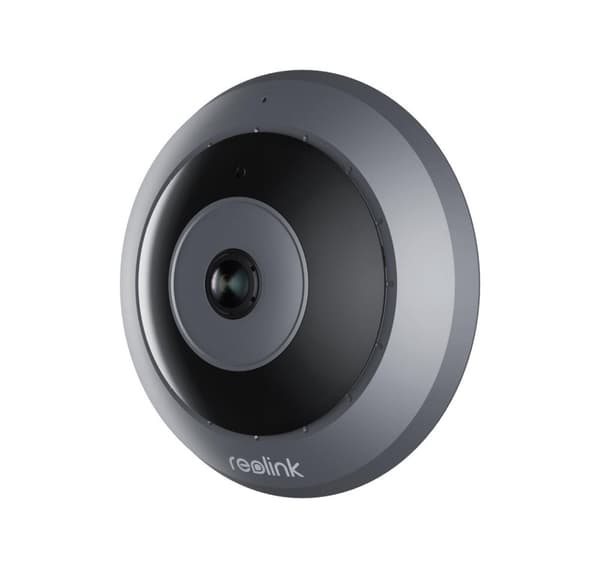 Reolink, 360° Panoramic Indoor Fisheye Camera, Fisheye Series W520 musta, Harmaa