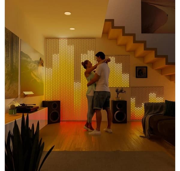 Twinkly, Matrix Smart LED-ljus 480, 1x1m