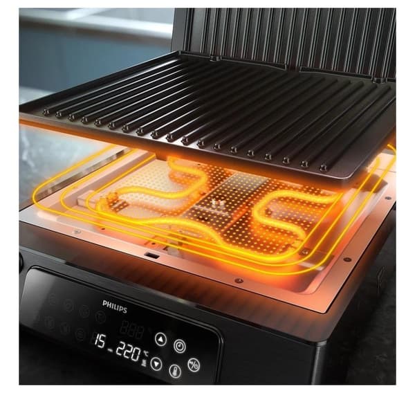 Philips, Kontaktgrill, HD6307/70 7000-serien