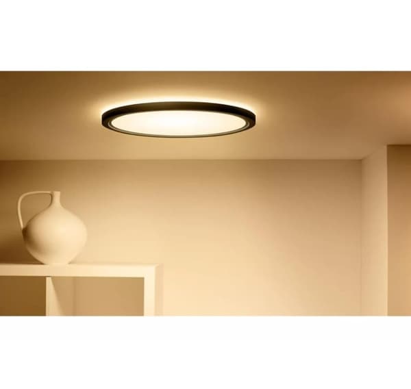 WiZ, Smart WiFi SuperSlim Ceiling 545mm, Sort