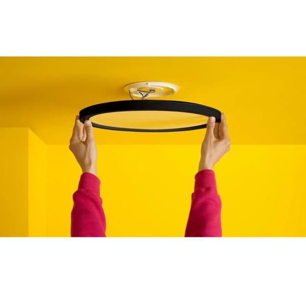 WiZ, Smart WiFi SuperSlim Ceiling 545mm, Sort