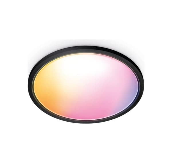 WiZ, Smart WiFi SuperSlim Ceiling 545mm, Sort