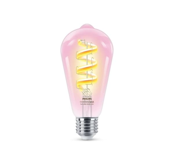 WiZ, Philips Smart WiFi Filament Clear ST64 RGB