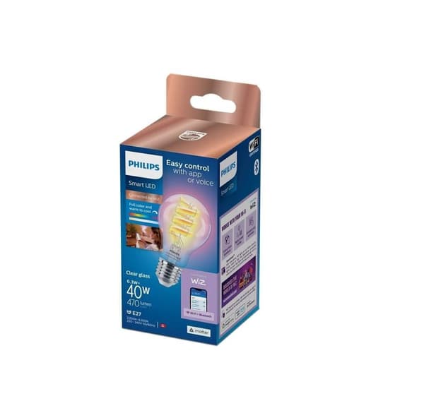 WiZ, Philips Smart WiFi Filament Clear RGB