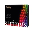 Pikkukuva 1 / 6: Twinkly, Strings Smart LED Lights 400 RGB (monivärinen), 32m, musta lanka